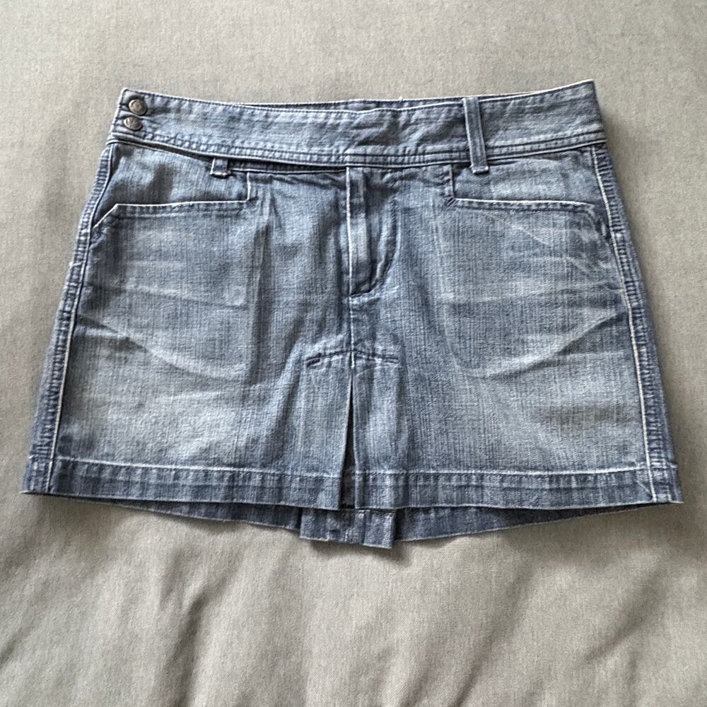 Citizens of Humanity Jerome Dahan miniskirt denim Sz 27 vixen CoastalCowgirl Y2k - Picture 2 of 7